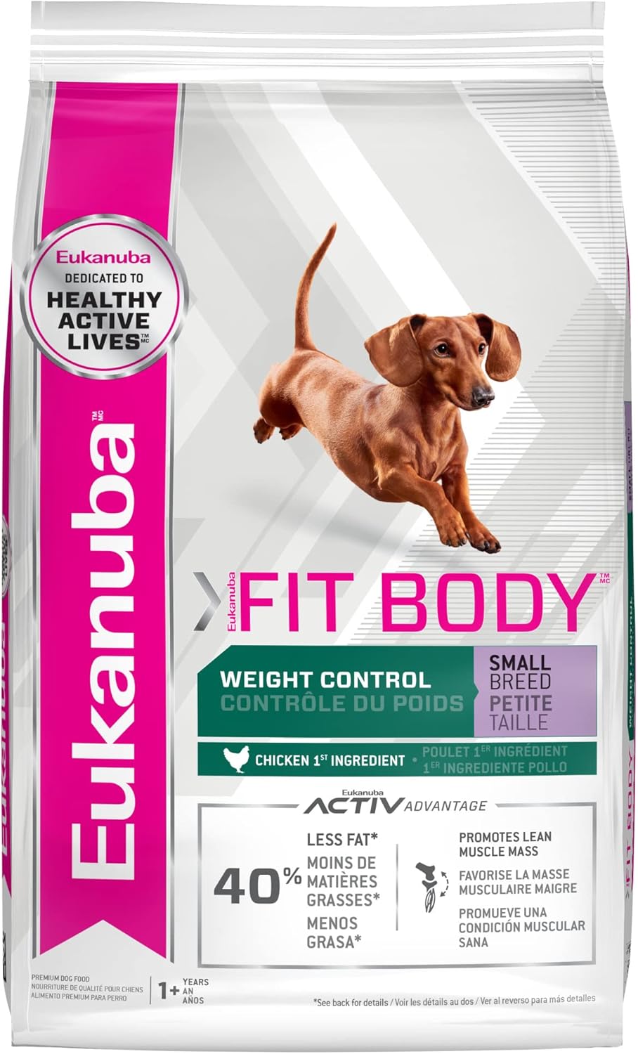Eukanuba Control De Peso Adultos Razas Pequeñas 6 Kg.