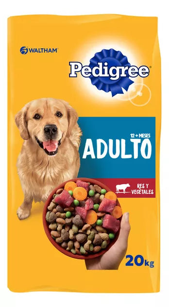 Pedigree Perros Adultos 20 Kg.