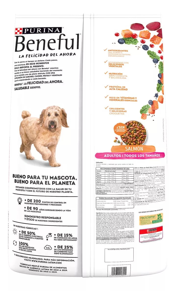 Croquetas Perro Adulto Salud Radiante 10kg Purina Beneful