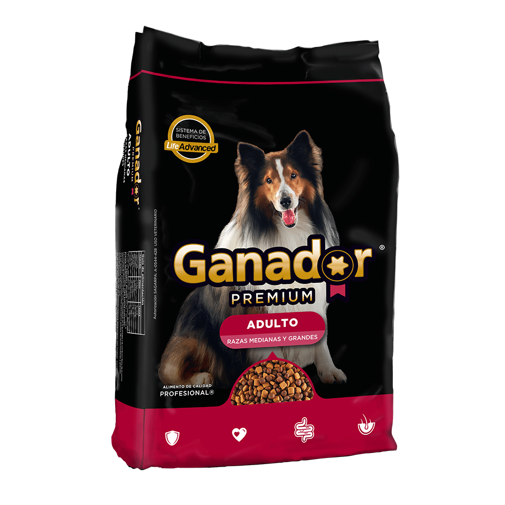 Ganador Premium Adulto 20kg.
