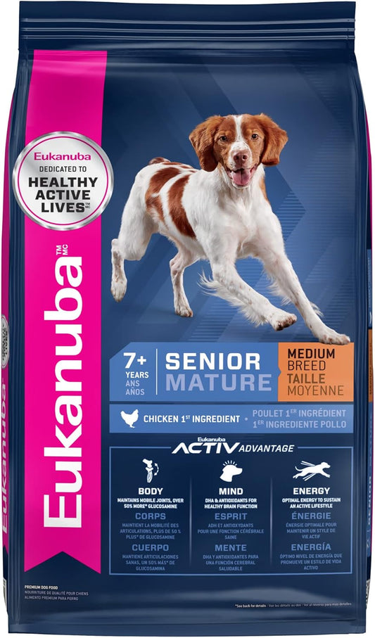 Eukanuba Senior Razas Medianas 13Kg.