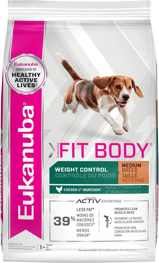 Eukanuba Control De Peso Adultos Razas Medianas 13 Kg.