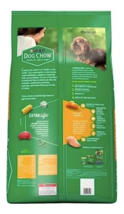 Dog Chow Adulto Raza Pequeña 25Kg.