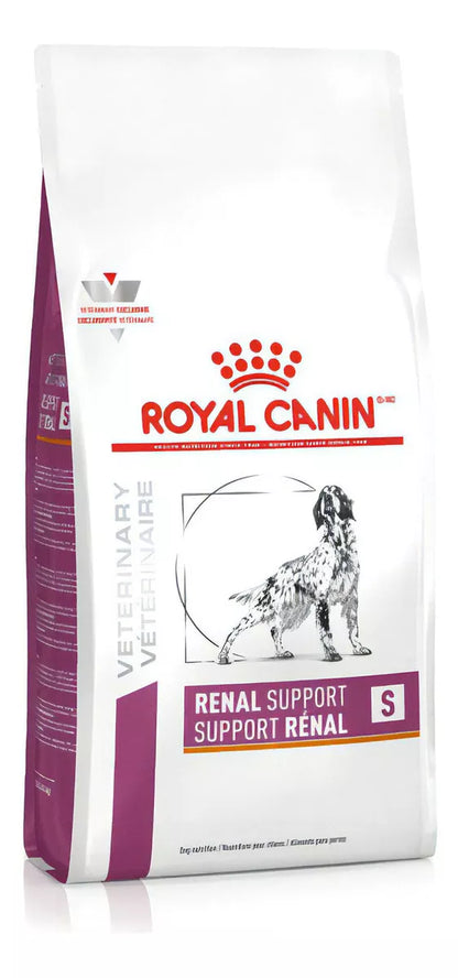 Royal Canin Veterinary Diet Alimento Seco Soporte Renal S 8Kg.