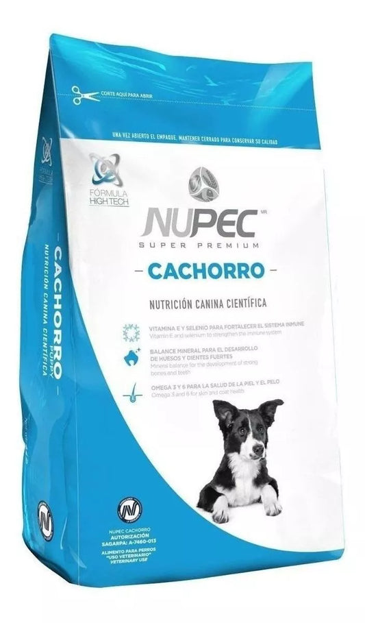 Nupec Nutrición Científica Perro Cachorro De Raza Mediana Grande 15Kg.