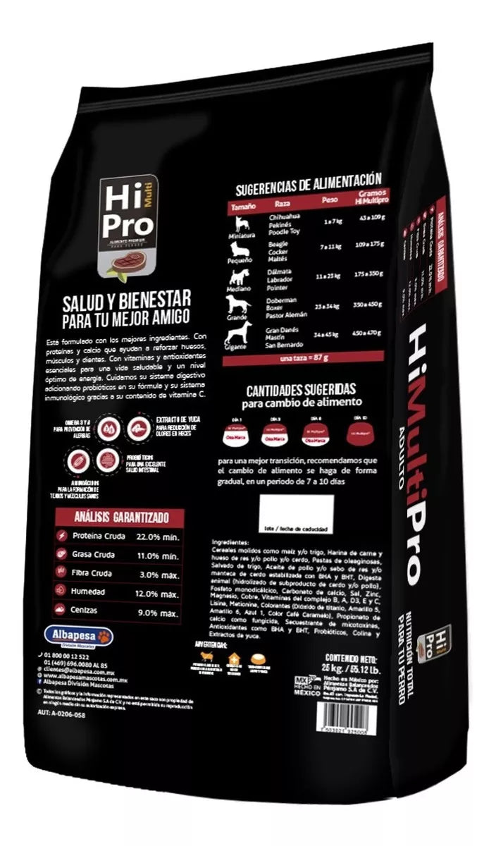 Hi Multipro Adulto 25Kg.
