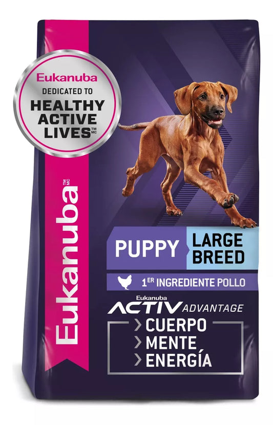 Eukanuba Perro Cachorro Raza Grande 13Kg.
