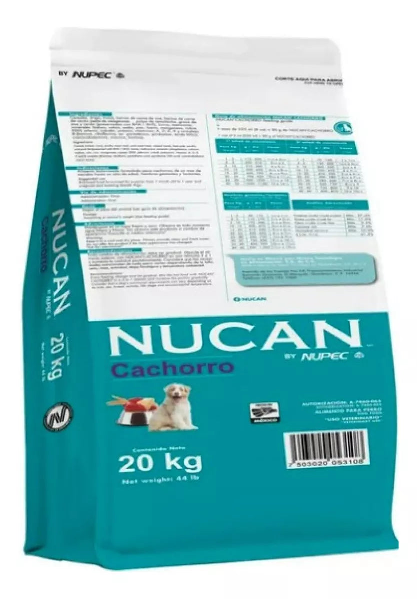 Nucan Cachorro 20 Kg.