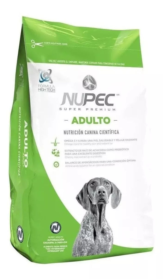 Nupec Nutrición Científica Perro Adulto De Raza Mediana Grande 15 Kg.