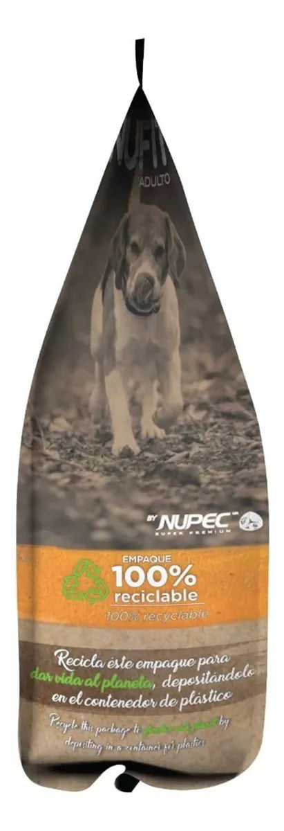 Nufit Premium Para Perro Adulto Todos Los Tamaños 25Kg.