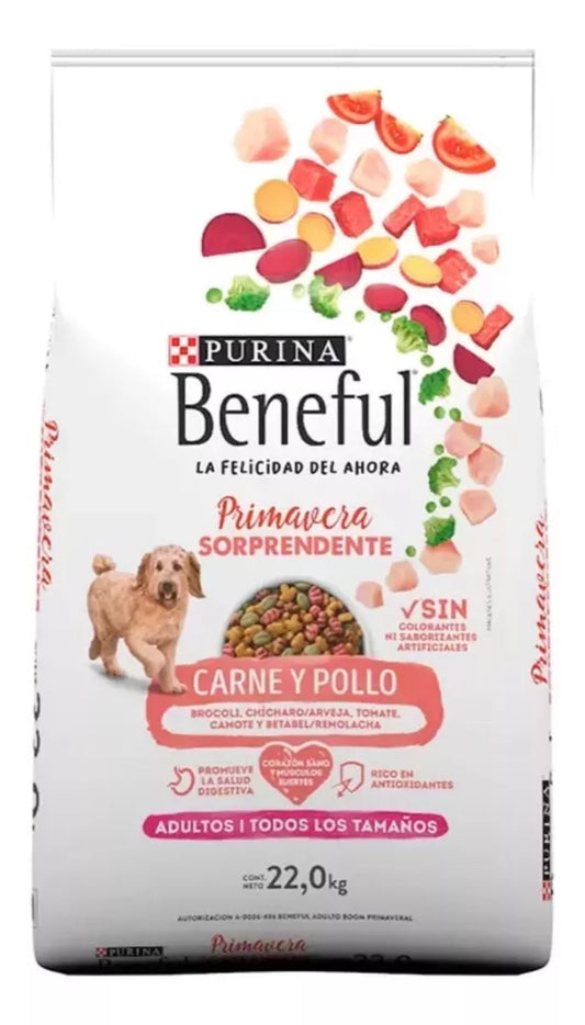 Croquetas Perro Adulto Carne Y Pollo 22Kg. Purina Beneful
