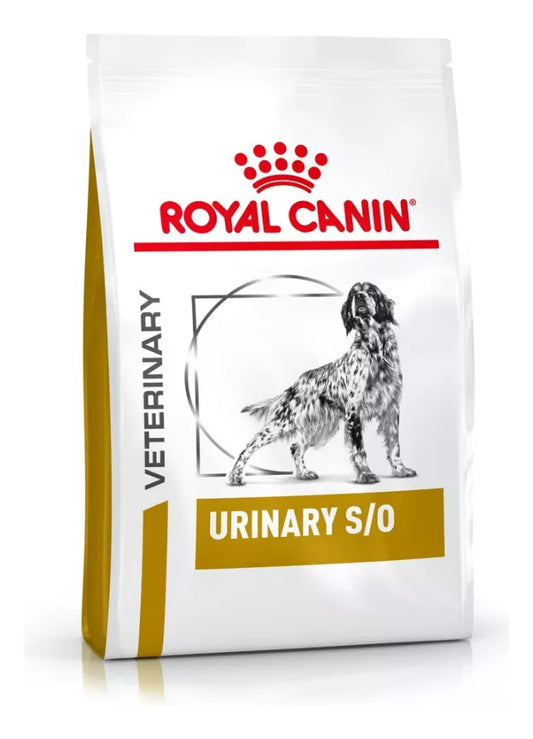 Royal Canin Veterinary Diet Canine Urinary S/O Perro Adulto Raza Mediana Y Grande 3Kg.