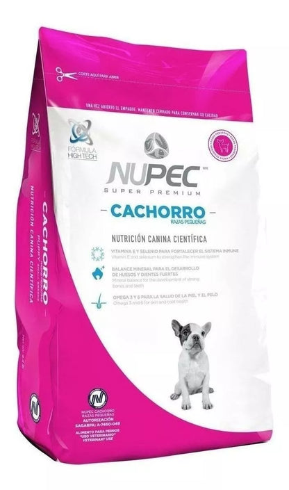 Nupec Nutrición Científica Perro Cachorro De Raza Pequeña 2Kg.