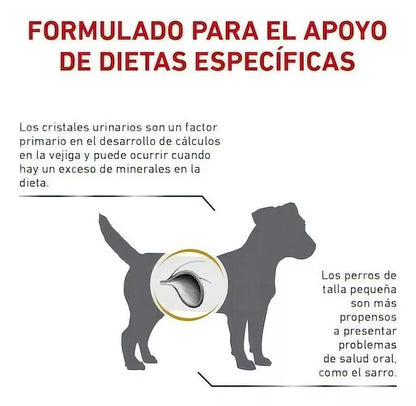 Royal Canin Veterinary Diet Canine Urinary S/O Perro Adulto Raza Pequeña 4Kg.
