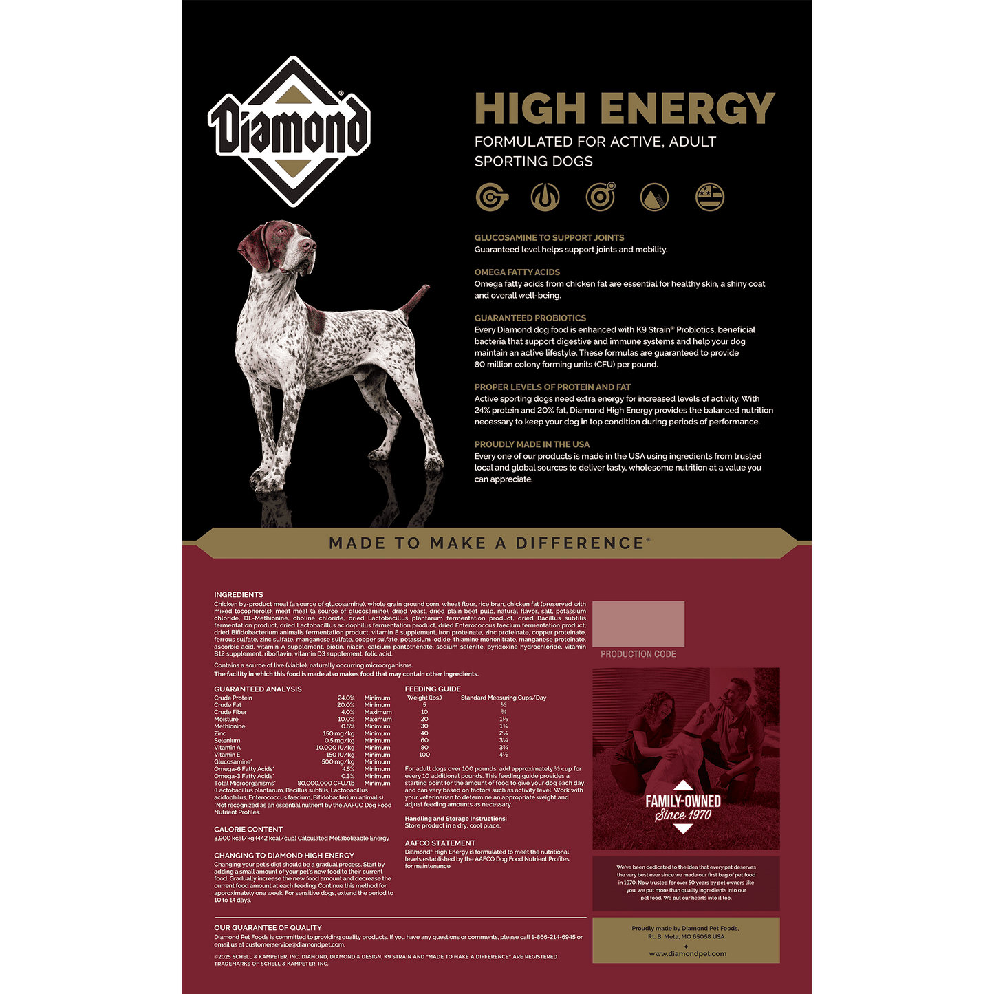Diamond Hi Energy 22Kg.